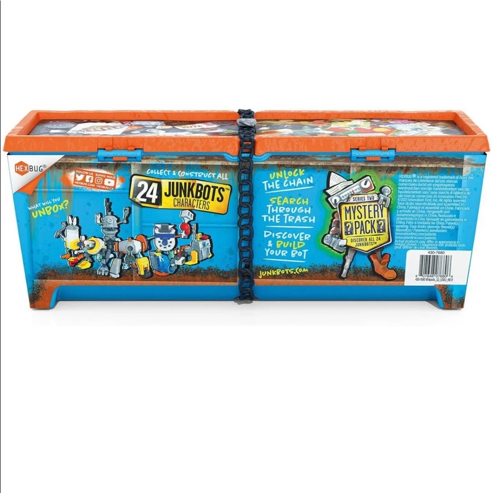 New! HEXBUG JUNKBOTS - Industrial Dumpster Asmt (Factory Collection)